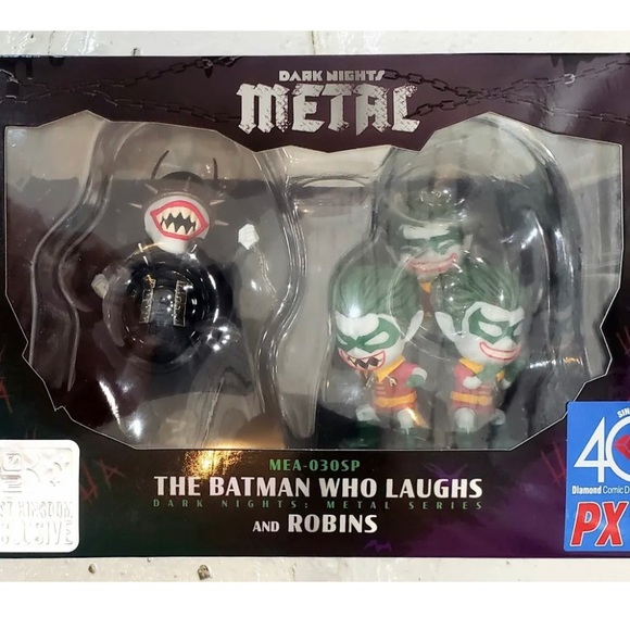 Batman Who Laughs & Robins Figure Beast Kingdom Dark Knight Metal  New in Box. - Picture 4 of 10